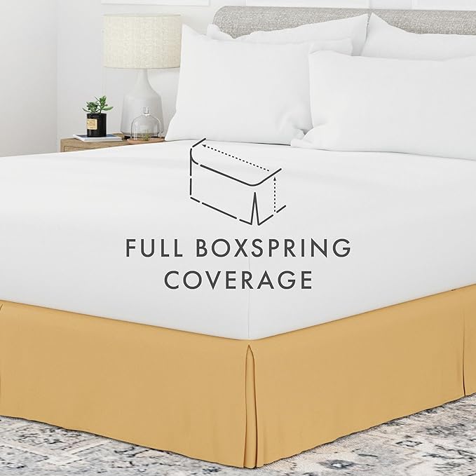 Linen Market Bed Skirt - Image 3