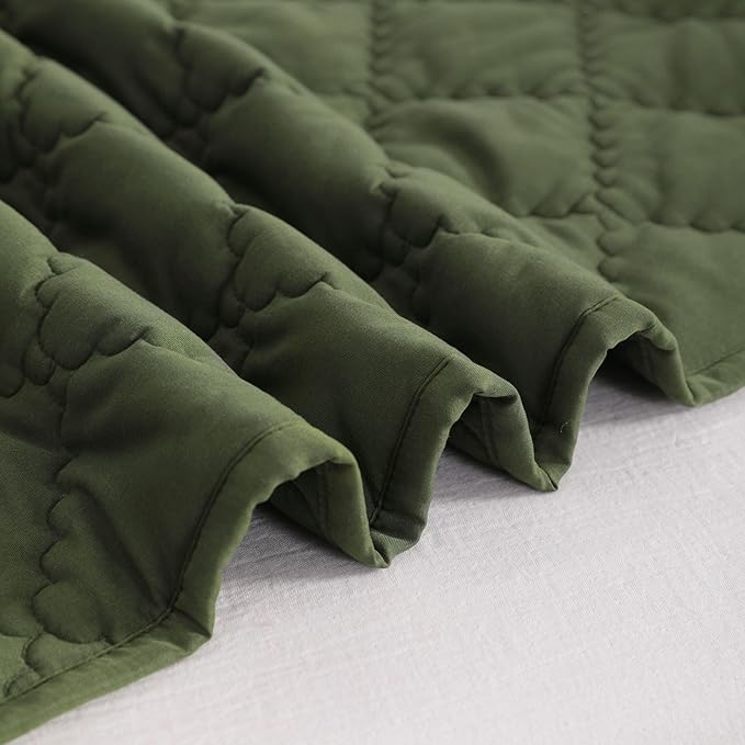 NTBAY Down Alternative Oversized Toddler Comforter, Super Soft and Warm Solid - Image 5