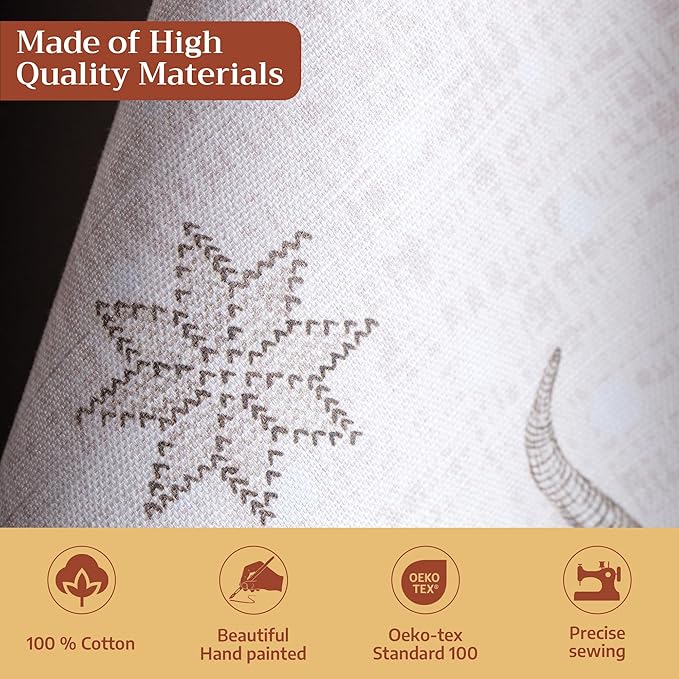 Maison d' Hermine Kitchen Towels Set of 3 100% Cotton 20" x 27.5" Reusable - Image 3