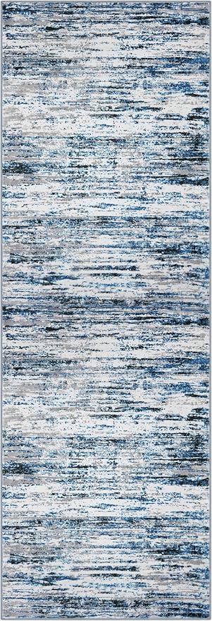 Modern Abstract Runner Rug 2x6 - Image 9