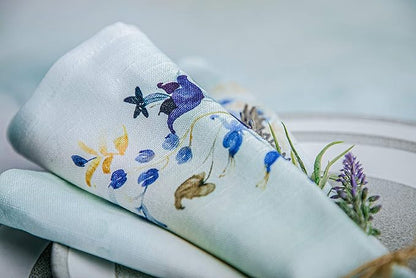 Maison d' Hermine Cloth Napkins Set of 4 100% Cotton Everyday Reusable Square - Image 7