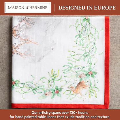 Maison d' Hermine Cloth Napkins Set of 4 100% Cotton - Image 2