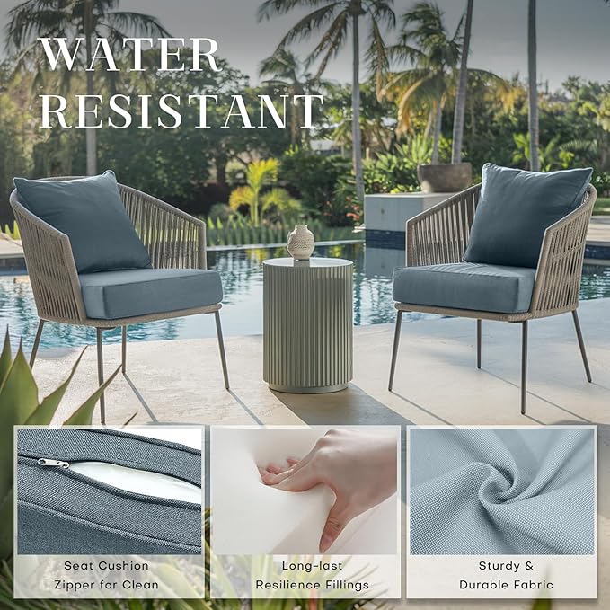 Rilyson Patio Cushions for Outdoor Furniture - Image 4