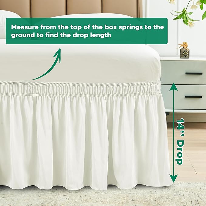Biscaynebay Wrap Around Bed Skirts - Image 3