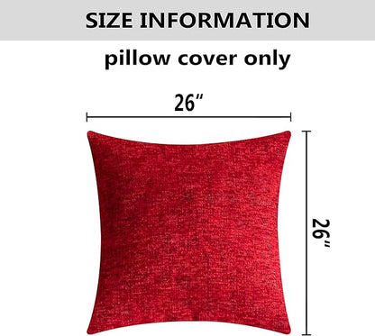 Home Brilliant 26x26 Pillow Covers - Image 5