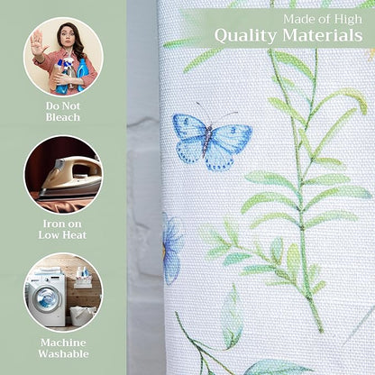 Maison d' Hermine Kitchen Towels Set of 3 100% Cotton 27.50" x 20" Reusable - Image 3