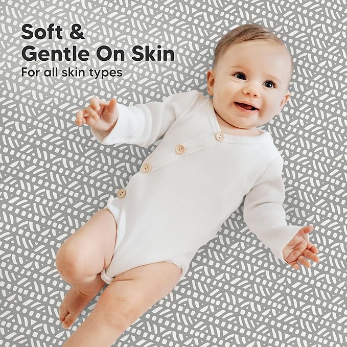 2-Pack Mini Crib Sheets Fitted - Image 4