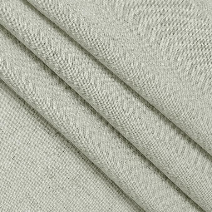 Nanspring Sage Green Curtains 92 Inch Length 2 Panels Back Tab Pocket Light - Image 6