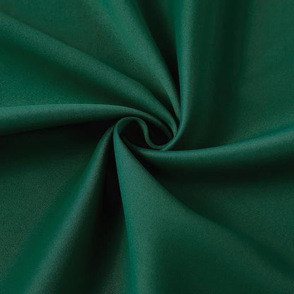 KEQIAOSUOCAI Dark Hunter Green Blackout Curtains 63 Inches Long, Christmas Home - Image 7