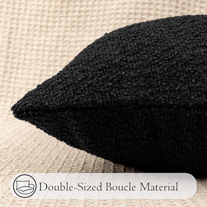 14x36 inch Boucle Lumbar Pillow Cover - Image 6