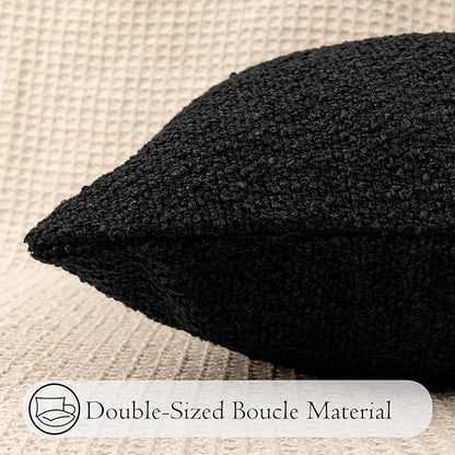 14x36 inch Boucle Lumbar Pillow Cover - Image 6