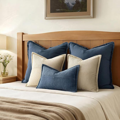 MIULEE Decorative Lumbar Throw Pillow Covers - Image 6