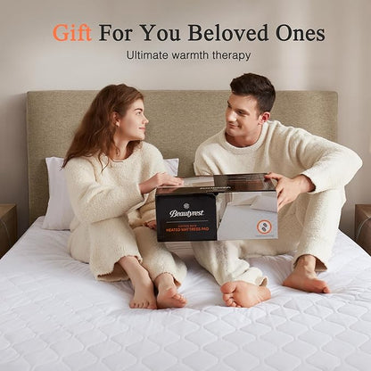 Beautyrest Cotton Blend Heated Mattress Pad Secure Comfort Technology - Image 11