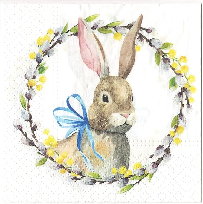 Easter Dinner Paper Napkins 20 Count Luncheon Paper Napkins Servilities13" x - Image 7