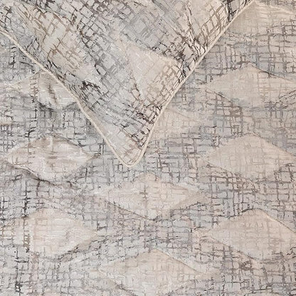 The HomeCentric King Queen Twin Grey Decorative Full 68"x18" Bed Runner Without - Image 3