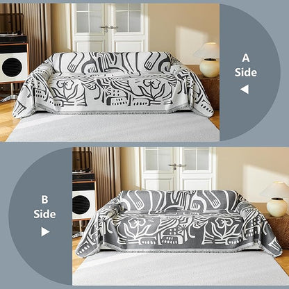MYSKY HOME Couch Cover for Dogs, Washable Couch Covers, Sofa Covers for - Image 4