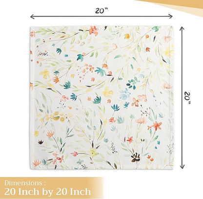 Maison d' Hermine Cloth Napkins Set of 4 100% Cotton Everyday Reusable Square - Image 4