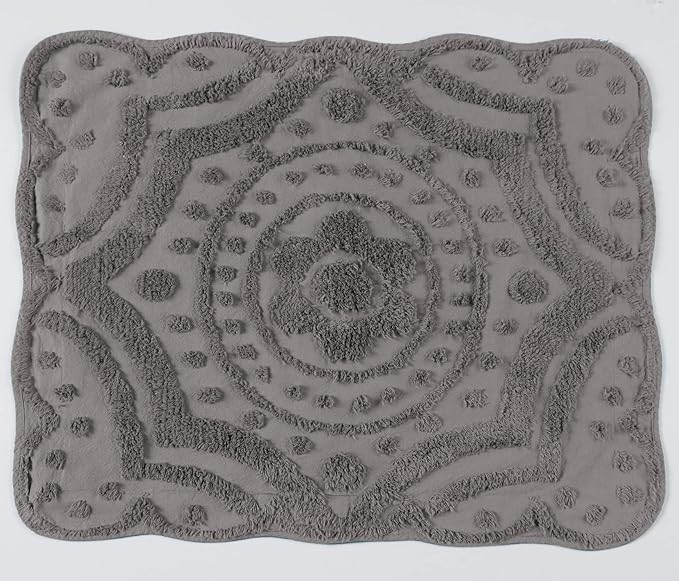 Montgomery Ward Decorative Cotton Sham, Scrolled Design, Luxurious Scallop by MontgomeryWard