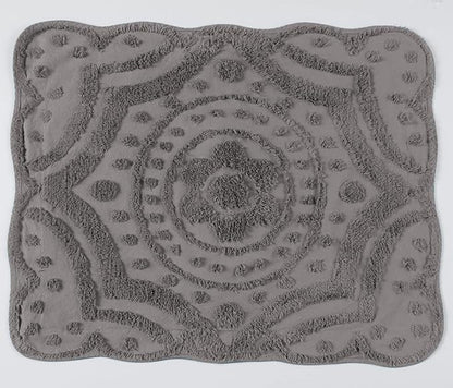 Montgomery Ward Decorative Cotton Sham, Scrolled Design, Luxurious Scallop by MontgomeryWard