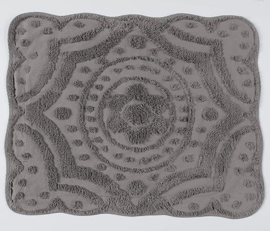 Montgomery Ward Decorative Cotton Sham, Scrolled Design, Luxurious Scallop by MontgomeryWard
