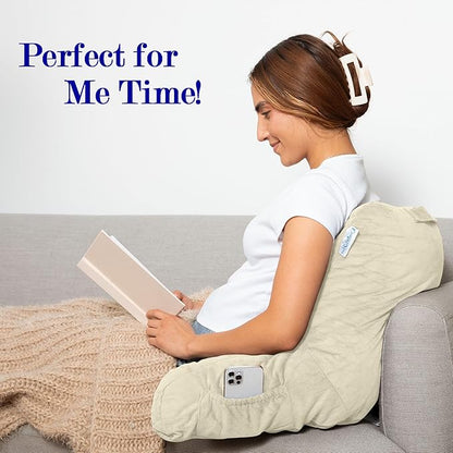 ComfortSpa Reading Pillow for Kids Teens Adult, Back Rest Pillow - Image 9
