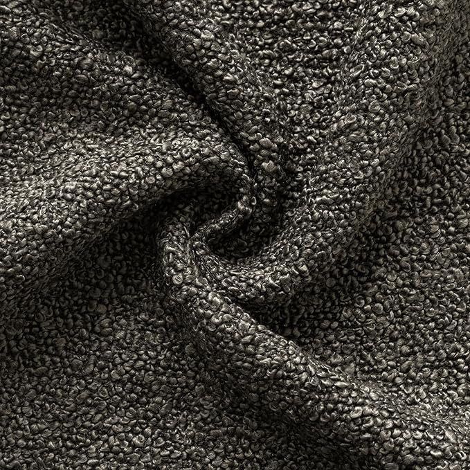 Woaboy Pack of 2 18x18 Inch Decorative Boucle Throw Pillow Covers Textured - Image 2