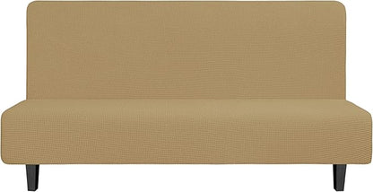 Easy-Going Stretch Futon Slipcover Armless Futon Bed Cover Furniture Protector by Easy-Going