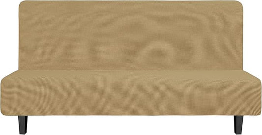 Easy-Going Stretch Futon Slipcover Armless Futon Bed Cover Furniture Protector by Easy-Going