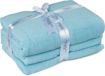 hillfair 100% cotton 2 pc xxl oversized bath shown in use