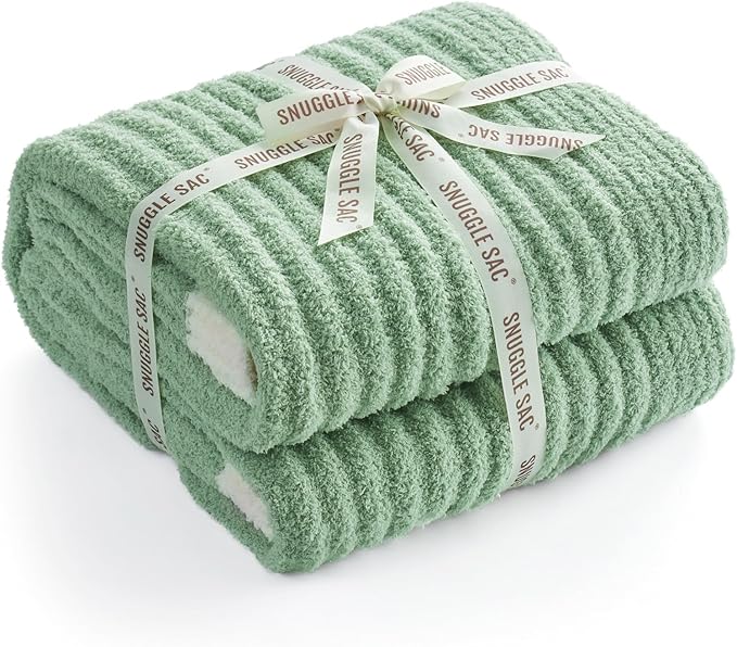 Snuggle Sac Queen Size Blanket for Bed, Soft Luxurious Bedding Blankets - Image 2
