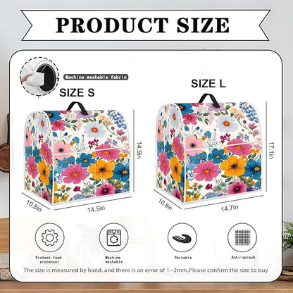 Mixer Dust Cover for 6-8 Qt Stand Mixer, Cloth Cover - Image 2