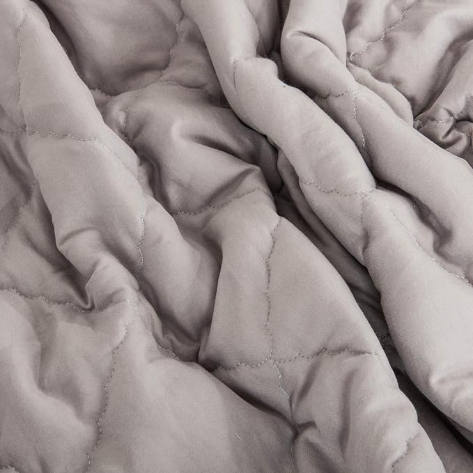 NTBAY Down Alternative Toddler Comforter, Lightweight and Warm Solid Color Baby - Image 4