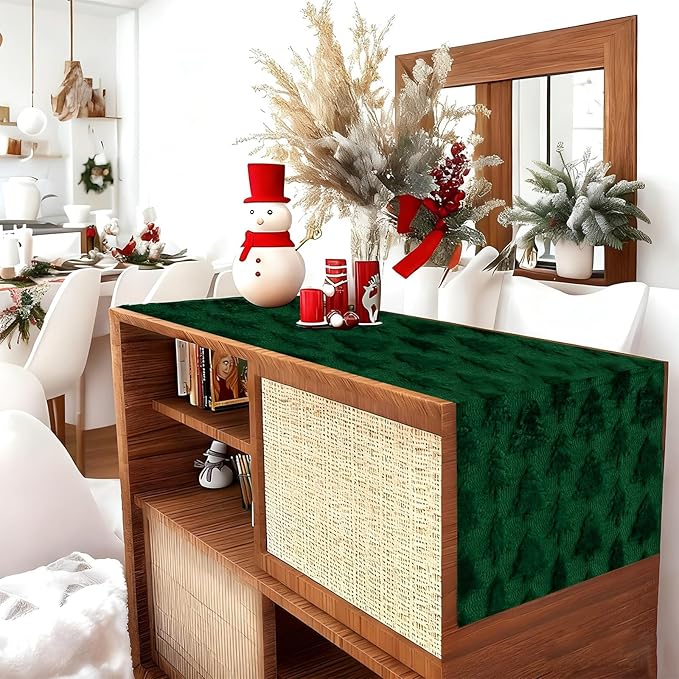 IVAPUPU Christmas Table Runner for Winter Holiday - Image 4