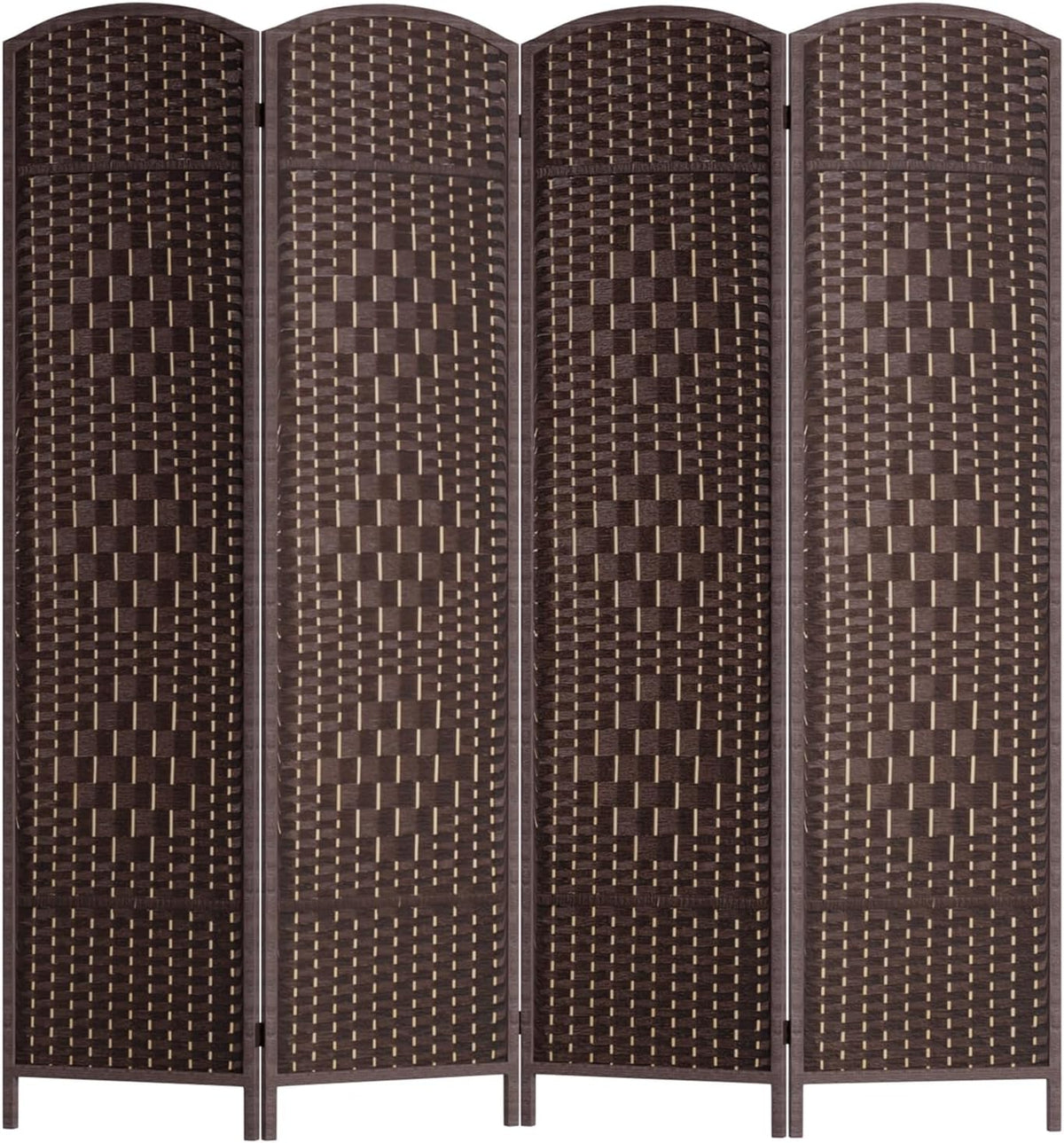 fdw | 4-panel folding room divider | 6ft, main product view