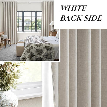 78 Inch Closet Curtains for Open Closet Doors Sliding Panels - Image 6