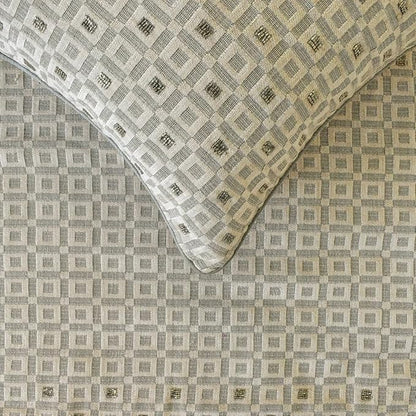 The HomeCentric King/Queen/Twin Grey Designer Queen 74"x18" Bed Runner Without - Image 2