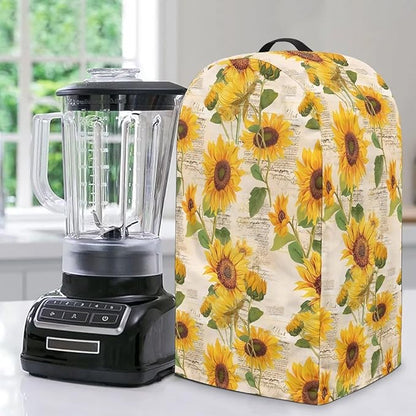 Vintage Sunflower Blender Covers by Annejudy