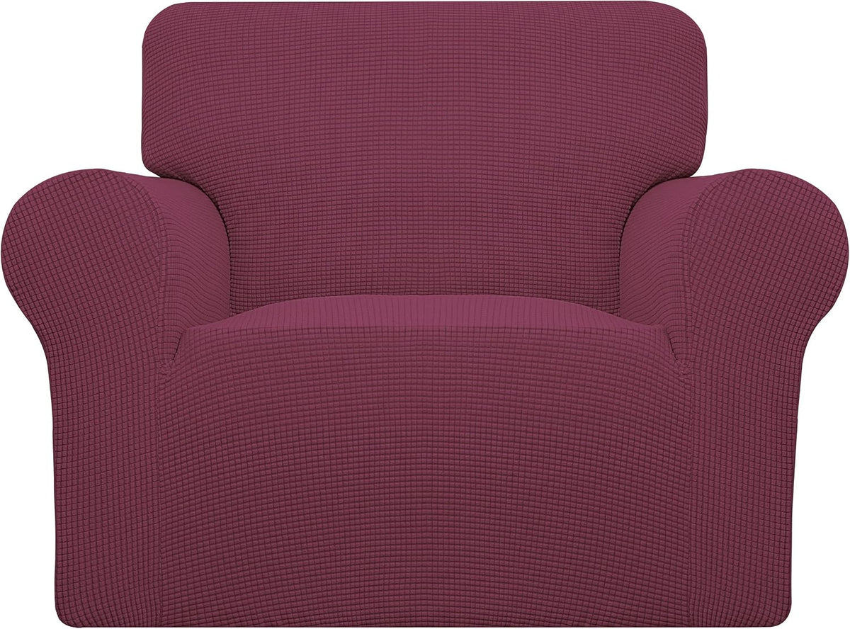 easy-going stretch oversized chair slipcover with arm washable, main product view