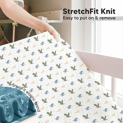 KeaBabies 2-Pack Baby Crib Sheets - Image 6