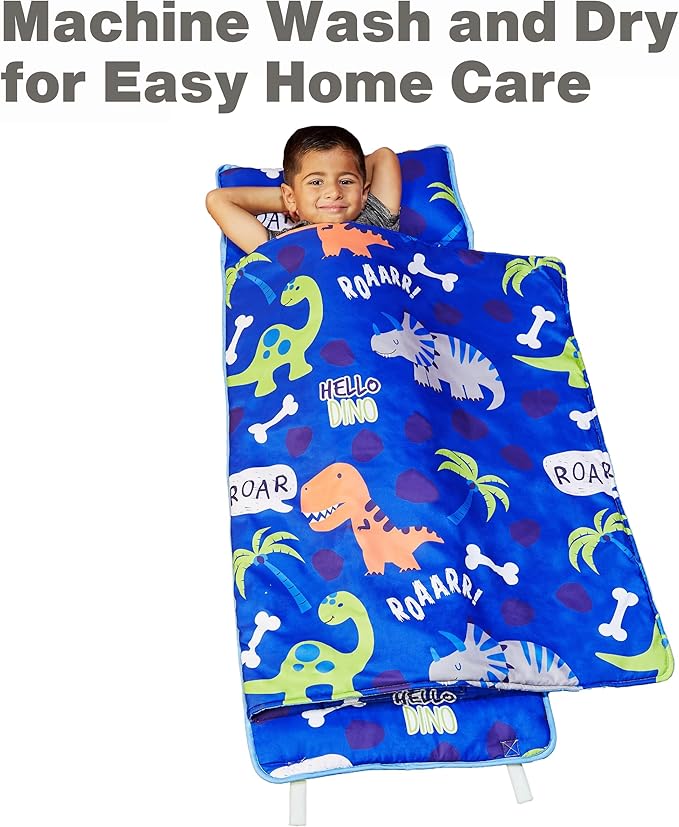 EVERYDAY KIDS Nap Mat with Removable Pillow - Image 6