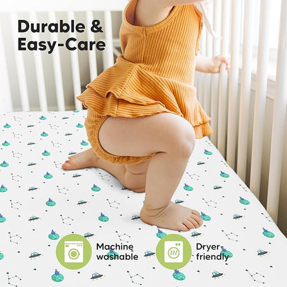 KeaBabies 2-Pack Baby Crib Sheets - Image 7