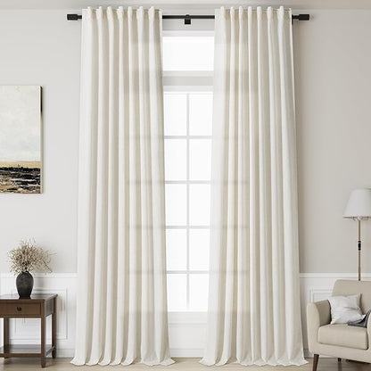 Nanspring 144 Inch Long Curtains 2 Panels by Nanspring