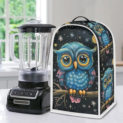 Cartoon Owl Blender Covers for Kitchen Cute Small Appliance Covers Universal - Image 4