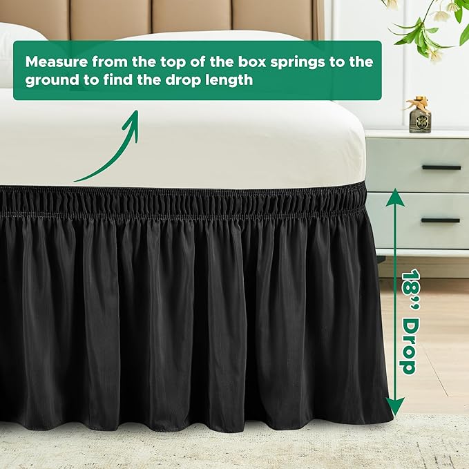Biscaynebay Wrap Around Bed Skirts - Image 3