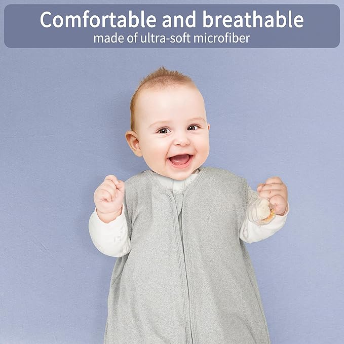 Crib Sheets for Boys Girls, 100% Cotton Fitted Crib Sheet 2 Pack for Standard - Image 2