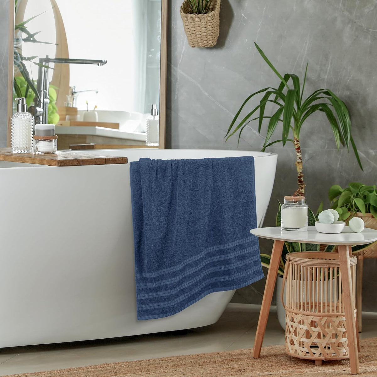 utopia towels 4 pack premium xl bath towels showing dimensions