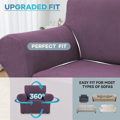 LURKA Stretch Chair Sofa Slipcovers 1 Piece Couch Covers - Image 4