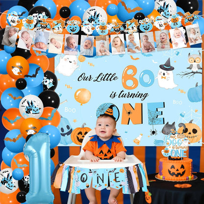 Halloween 1st Birthday Party Decorations for Boys 1st Birthday Party