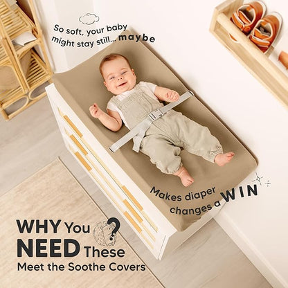 2-Pack Organic Changing Pad Covers - Image 2