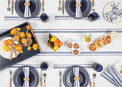 Solino Home Linen Table Runner 72 Inches Long - Image 9